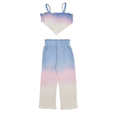 CABO DIP DYE TOP AND PANTS SET - MINI DREAMERS