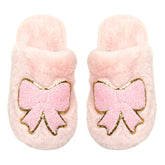 CALI BOW FUZZY SLIPPERS - MINI DREAMERS