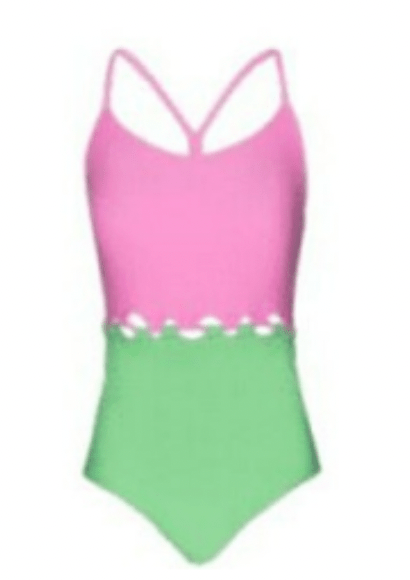 CAMMY LOOP COLORBLOCK ONE PIECE SWIMSUIT (PREORDER) - PQ KIDS