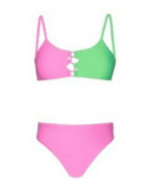 CAMMY LOOP COLORBLOCK TWO PIECE BIKINI (PREORDER) - PQ KIDS