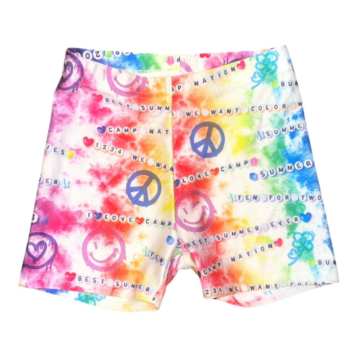 CAMP BEADS BIKER SHORTS - SHORTS