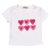 CANDY HEARTS TSHIRT - T2LOVE