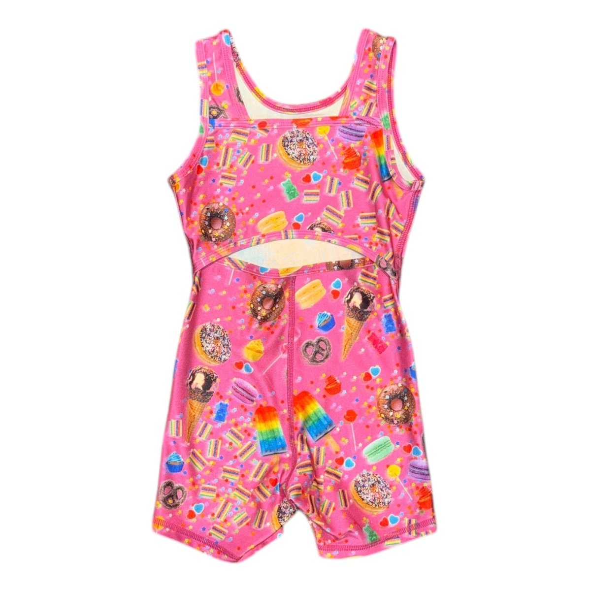 CANDY SPILL LEOTARD - ROMPERS