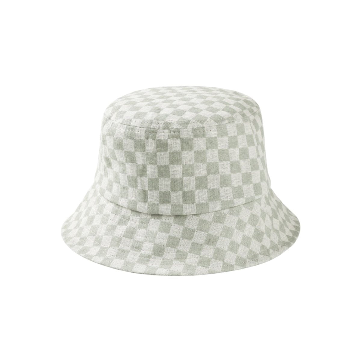 CHECK BUCKET HAT - HATS