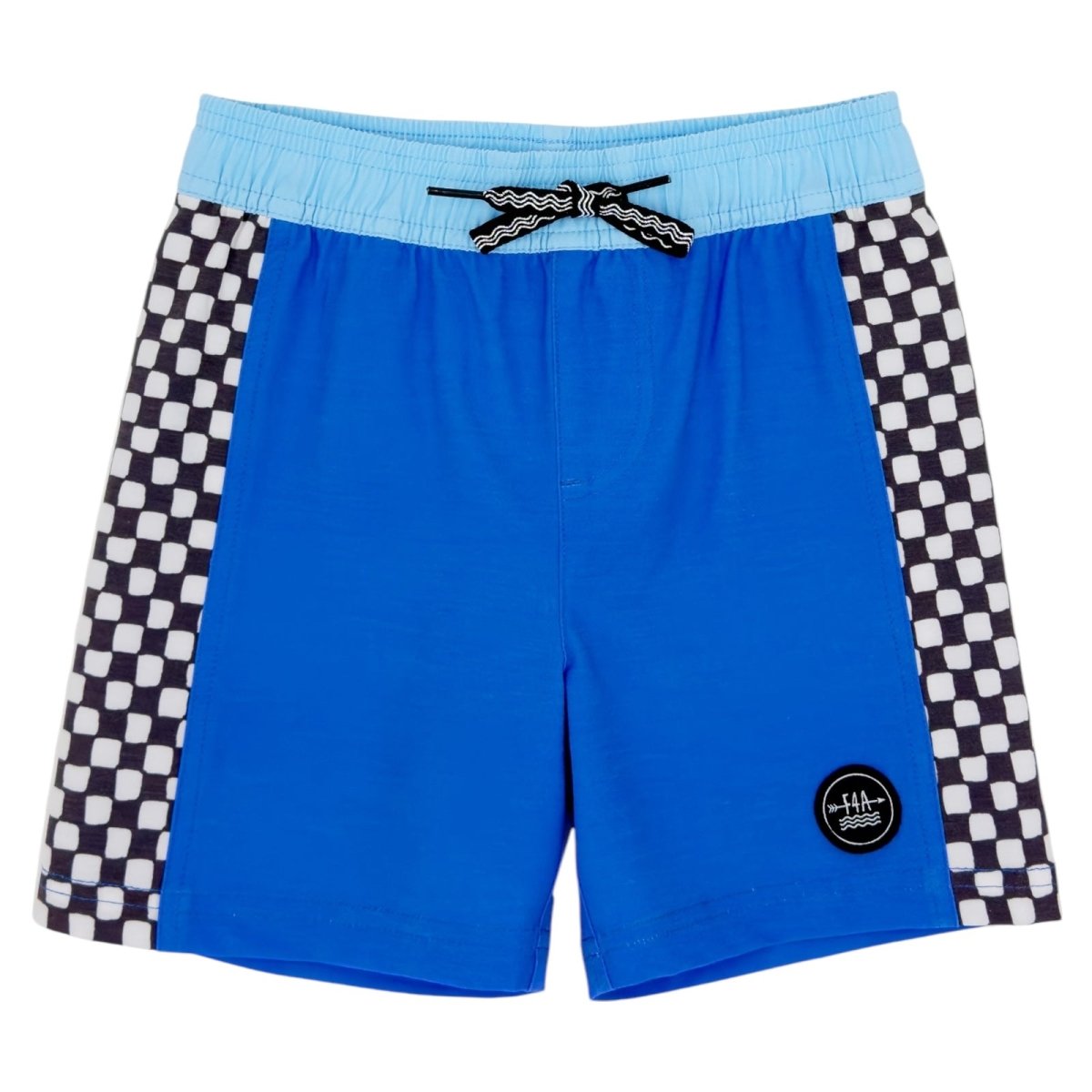 CHECK MATE CHECKERED SWIM TRUNKS - FEATHER 4 ARROW