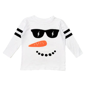 CHILL SNOWMAN LONG SLEEVE TSHIRT - CHASER KIDS