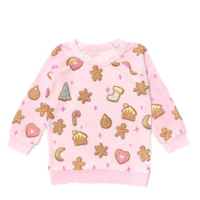 CHRISTMAS COOKIES SWEATSHIRT - CHASER KIDS