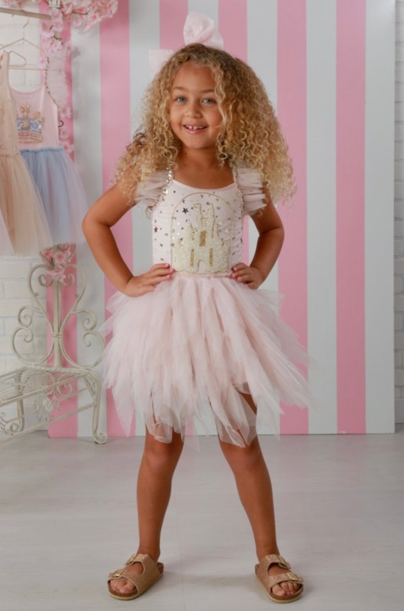 CINDERELLA'S CASTLE TUTU DRESS (PREORDER) - OOH! LA, LA! COUTURE