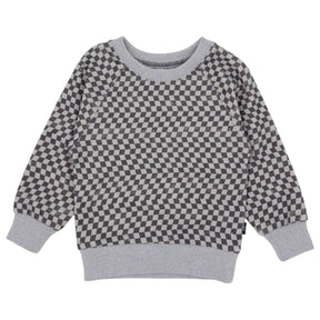 COAST TO COAST CHECKERED SWEATSHIRT (PREORDER) - FEATHER 4 ARROW