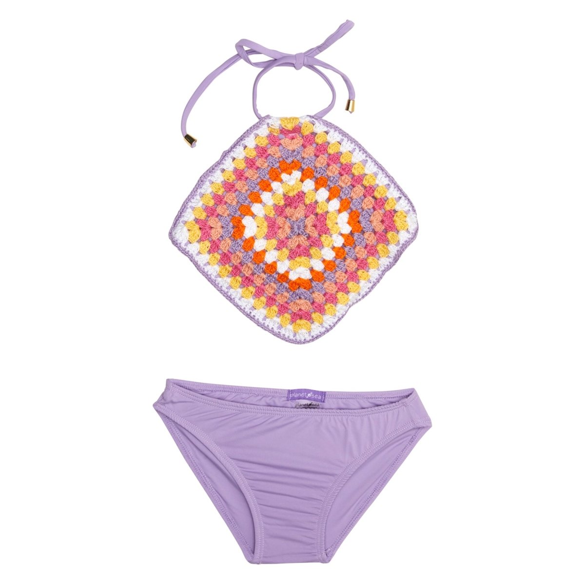 CROCHET DIAMOND TOP BIKINI - TWO PIECE BIKINI