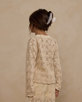 CROCHET SWEATSHIRT AND PANTS SET - RYLEE + CRU