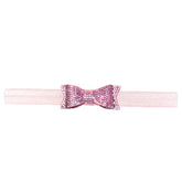 CRYSTAL BOW ELASTIC HEADBAND - BARI LYNN