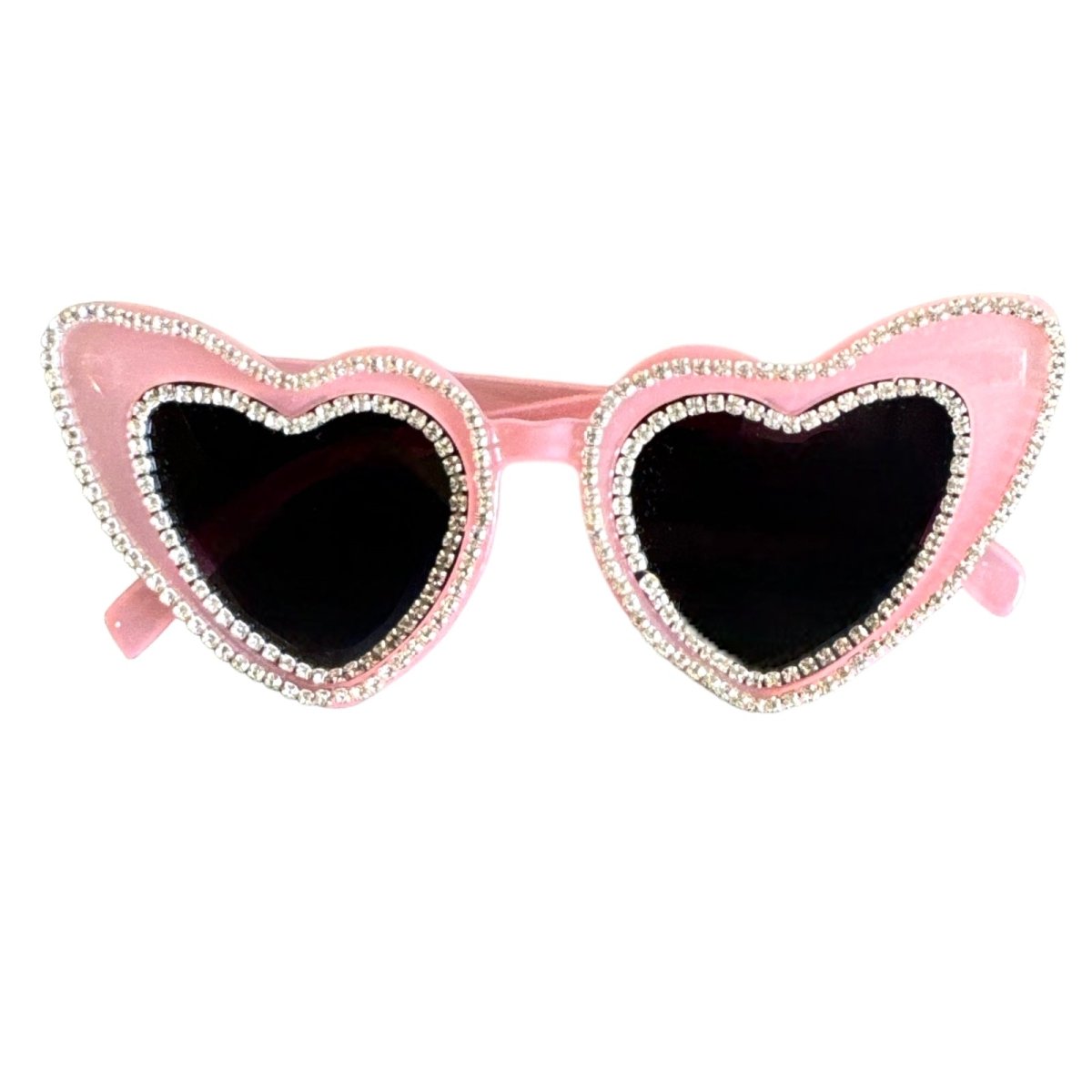 CRYSTAL HEART SUNGLASSES - BARI LYNN