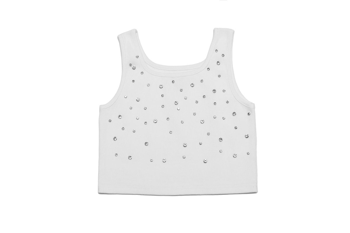 CRYSTAL TANK TOP - MIA NEW YORK