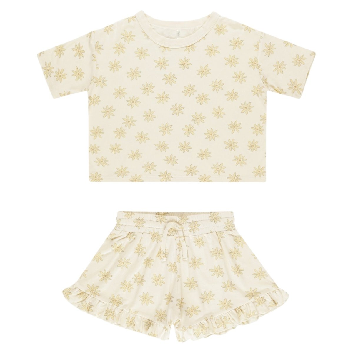 DAISES MOSIES TSHIRT AND SHORTS SET - RYLEE + CRU