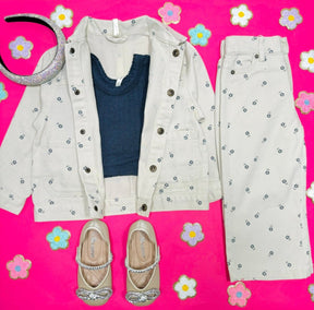 DAISY STRAIGHT DENIM JACKET - RYLEE + CRU