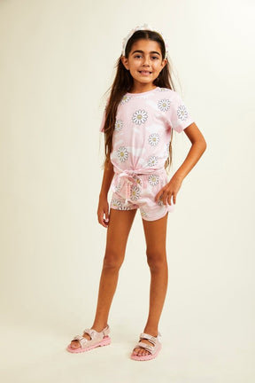 DAISY TOP AND SHORTS SET - MINI DREAMERS