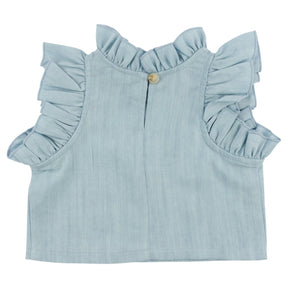 DENIM STARS LOLA TOP AND SHORTS SET (PREORDER) - OH BABY!