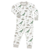 DINOSAURS LONG SLEEVE PJS (PREORDER) - NOOMIE