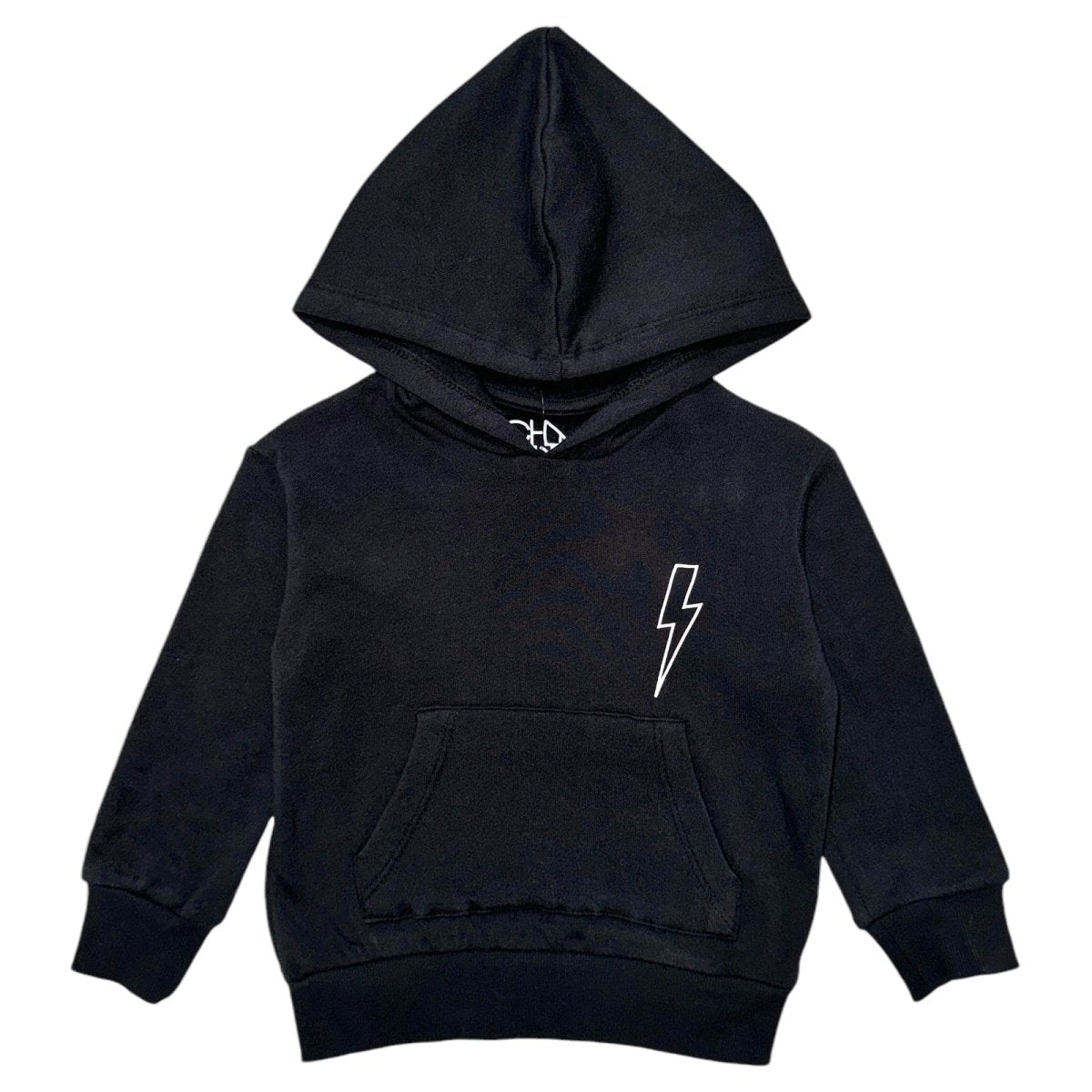 DISTRESSED LIGHTNING BOLT HOODIE - CHASER KIDS