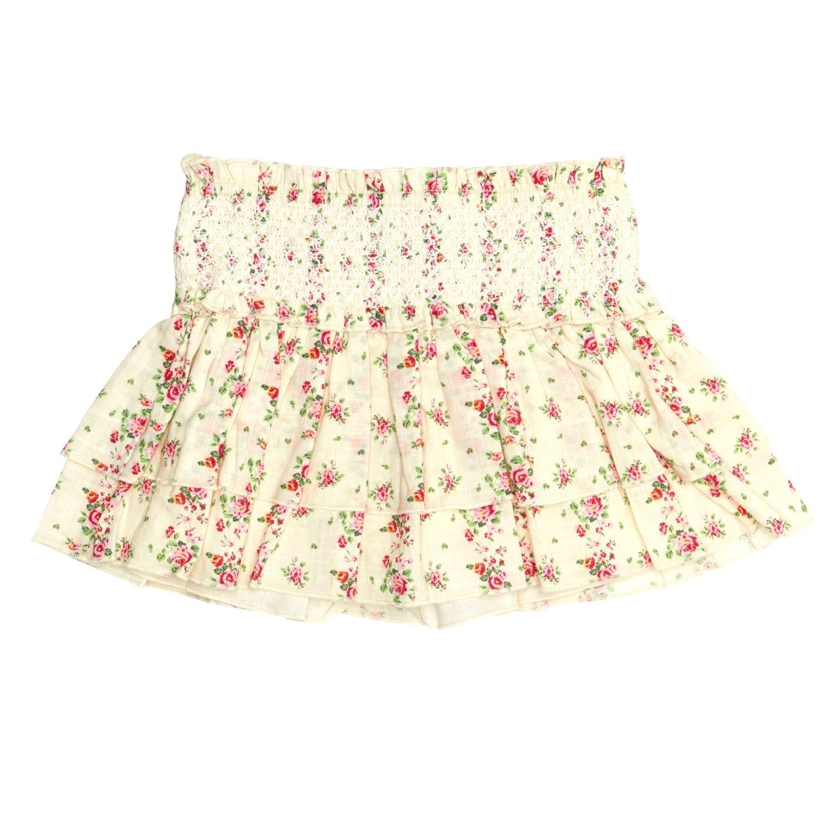 DOMINIQUE SHABBY CHIC FLORAL SKORT - SKIRTS