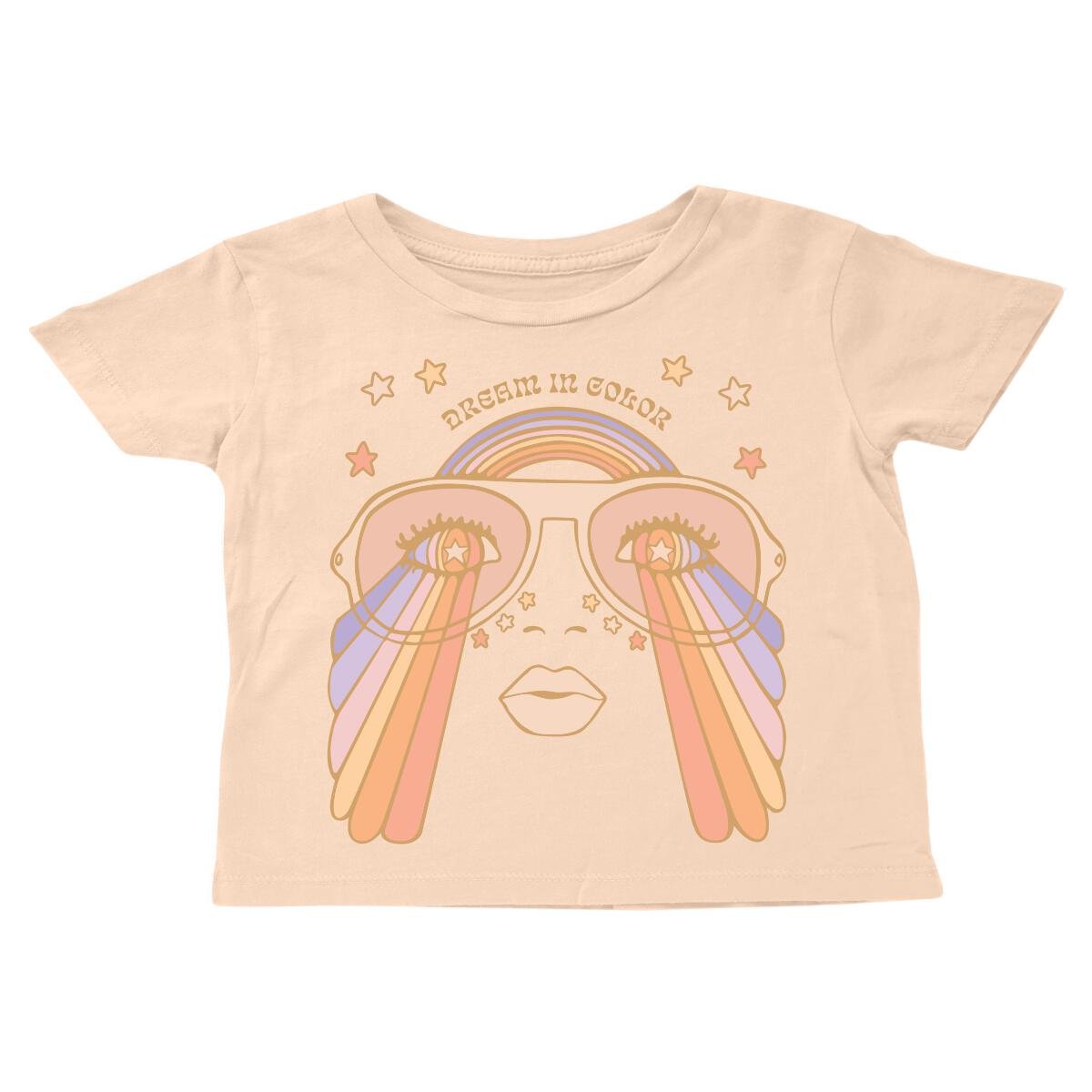 DREAM IN COLOR STARS TSHIRT (PREORDER) - TINY WHALES