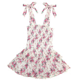 EMERSON WINTER WHITE BOUQUET DRESS - DRESSES