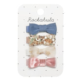 ENCHANTED MINI BOW HAIR CLIPS - ROCKAHULA