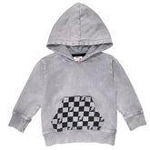 ENZYME CHECKERED HOODIE - MISH MISH