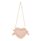 EYELET HEART PURSE - NORALEE