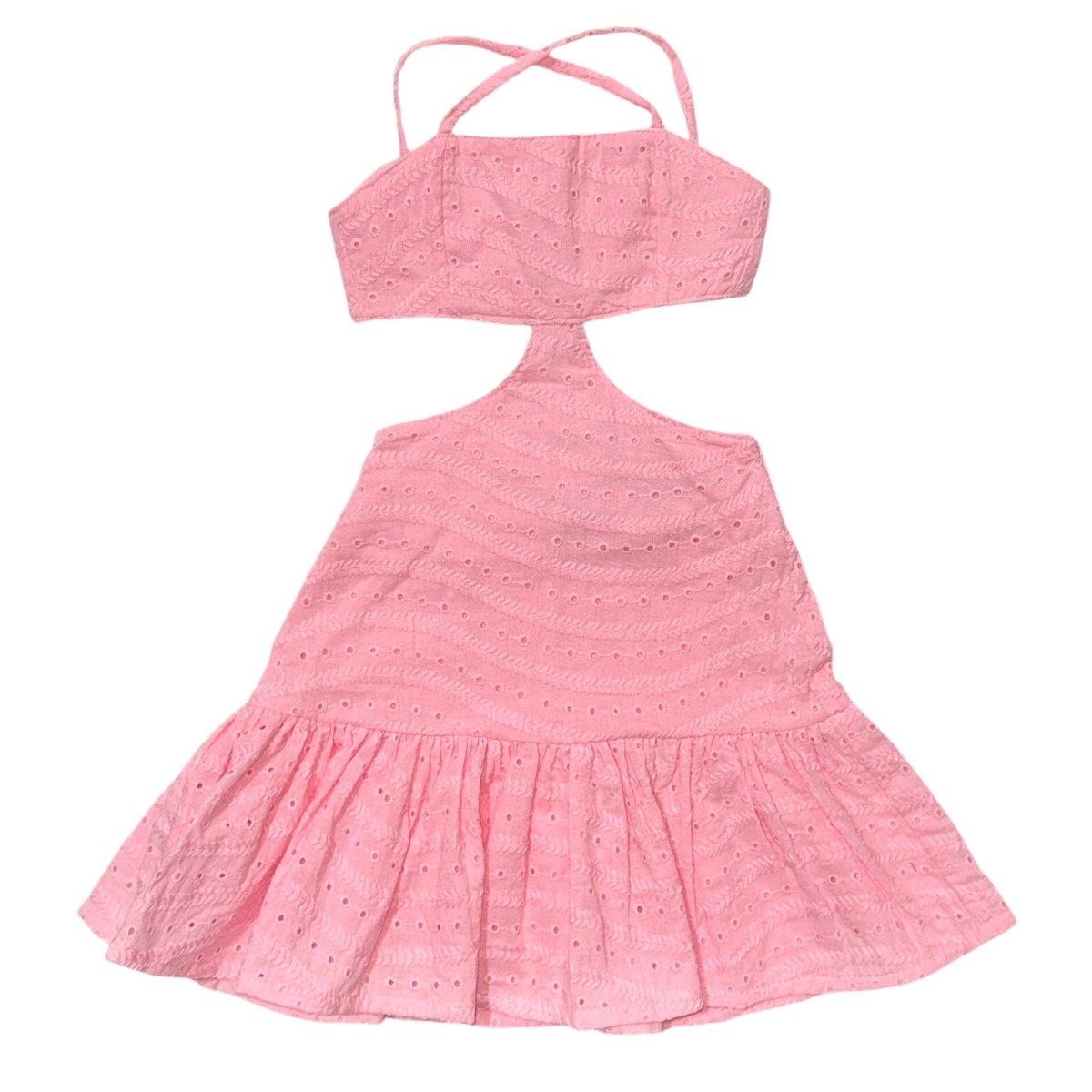 EYELET TINA DRESS - DALAI KIDS