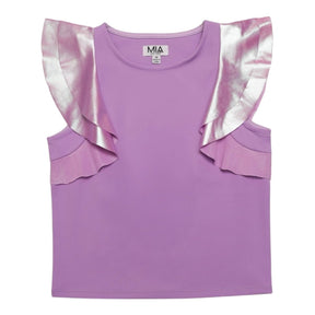 FLUTTER SLEEVE TOP (PREORDER) - MIA NEW YORK