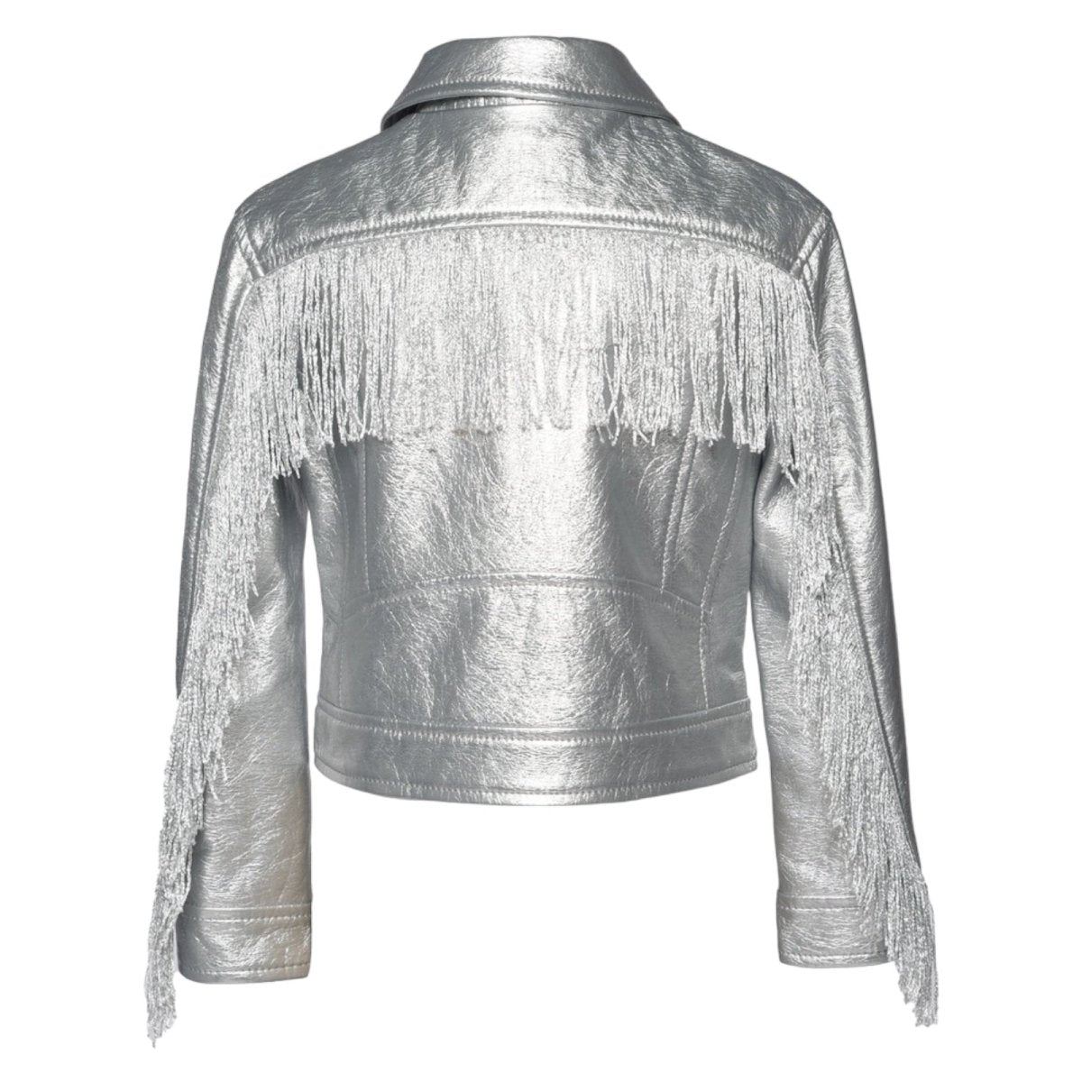 FRINGE SEQUIN JACKET (PREORDER) - SARA SARA