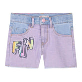 FUN COLORED DENIM SHORTS (PREORDER) - BILLIEBLUSH