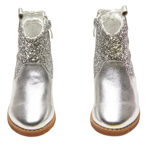 GEORGIA GLITTER HEART BOOTS - BOOTS