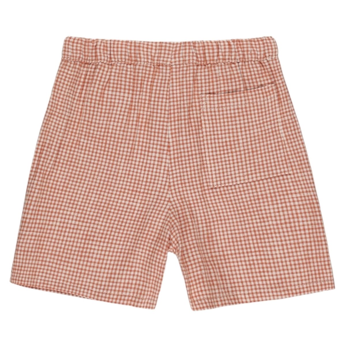 GINGHAM SHORTS - SHORTS