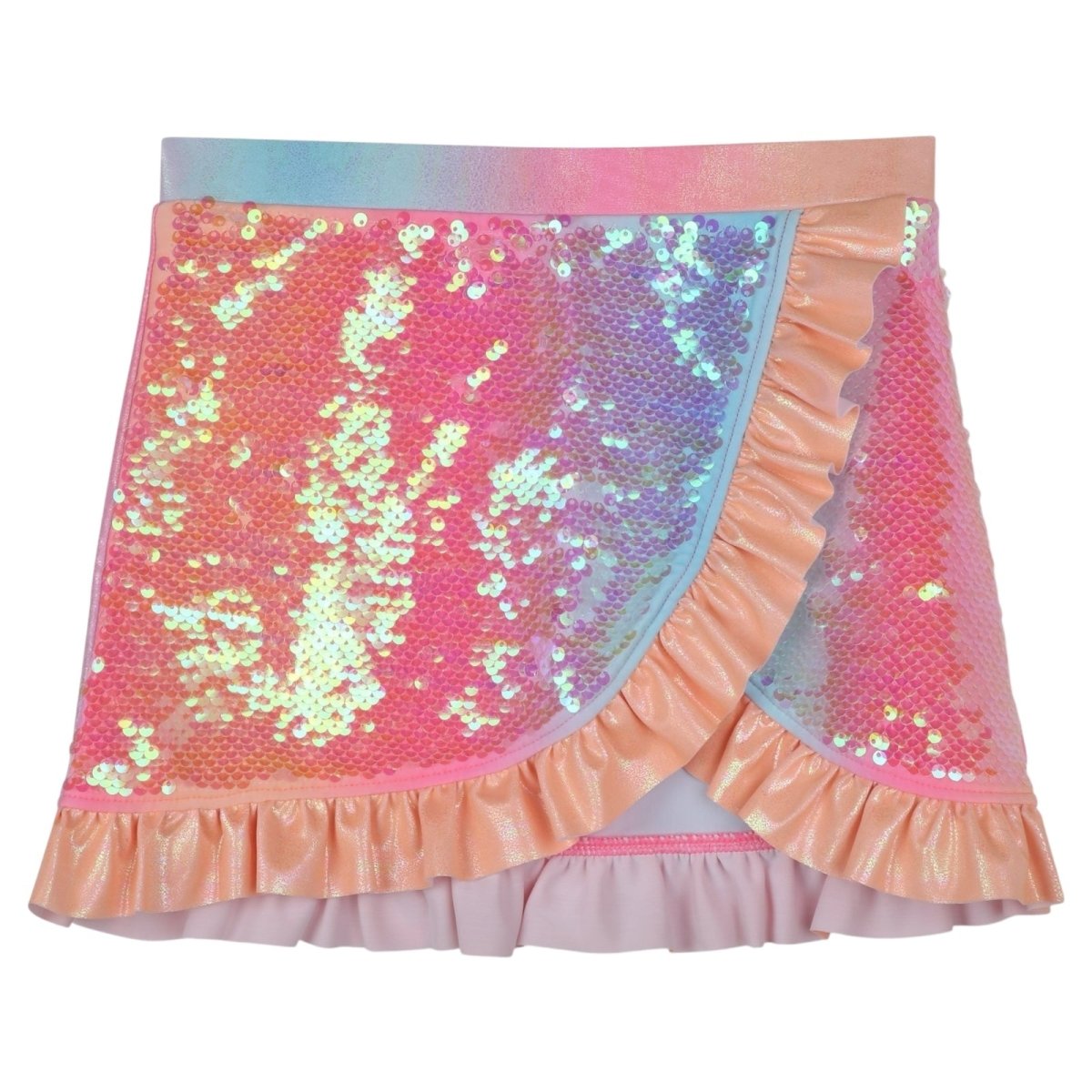 GRADIENT SEQUIN SKIRT - SKIRTS