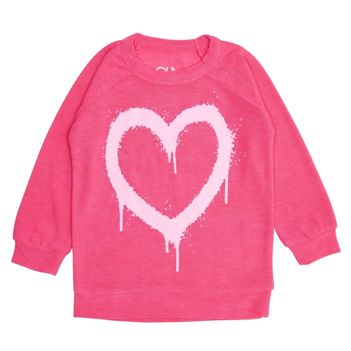 GRAFFITI HEART SWEATSHIRT - CHASER KIDS