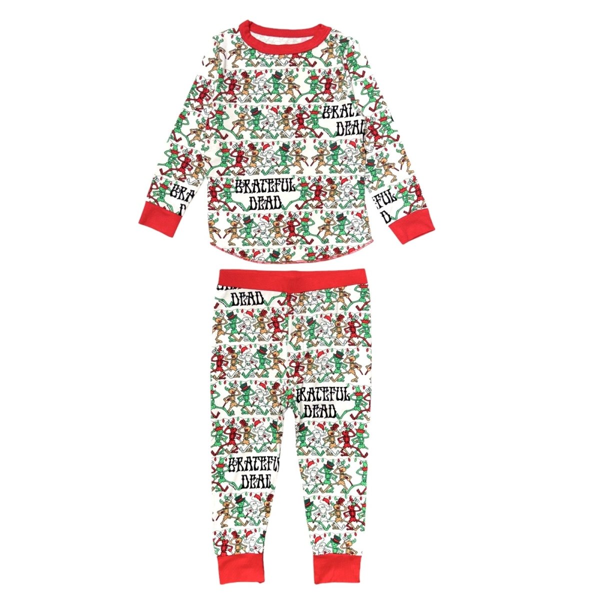 GRATEFUL DEAD CHRISTMAS TWO PIECE PJS (UNISEX) - ROWDY SPROUT