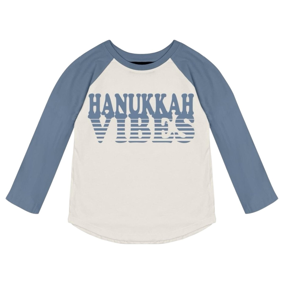 HANUKKAH VIBES LONG SLEEVE TSHIRT (PREORDER) - TINY WHALES