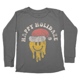 HAPPY HOLIDAZE LONG SLEEVE TSHIRT (PREORDER) - TINY WHALES