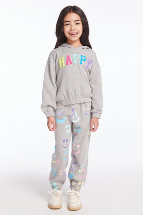 HAPPY PATCHES SMILEY HOODIE (PREORDER) - CHASER KIDS