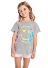 HAPPY SMILEY FACE TSHIRT (PREORDER) - CHASER KIDS