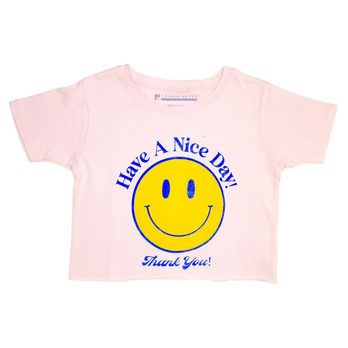 HAVE A NICE DAY CROP TSHIRT - PRINCE PETER