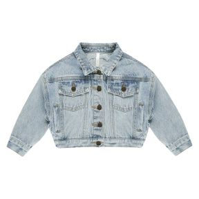 HEART DENIM JACKET - RYLEE + CRU