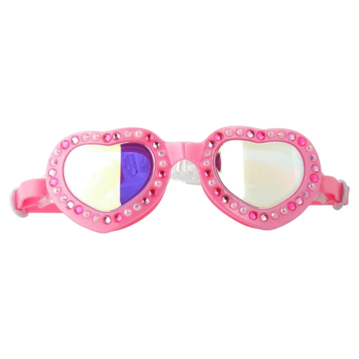 HEART PINK LACE GOGGLES - GOGGLES