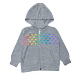 HEART ZIP UP HOODIE - CHASER KIDS