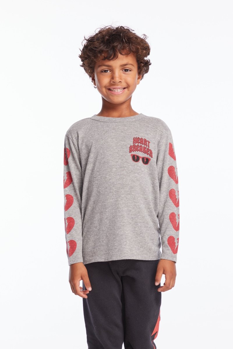 HEARTBREAKER LONG SLEEVE TSHIRT (PREORDER) - CHASER KIDS