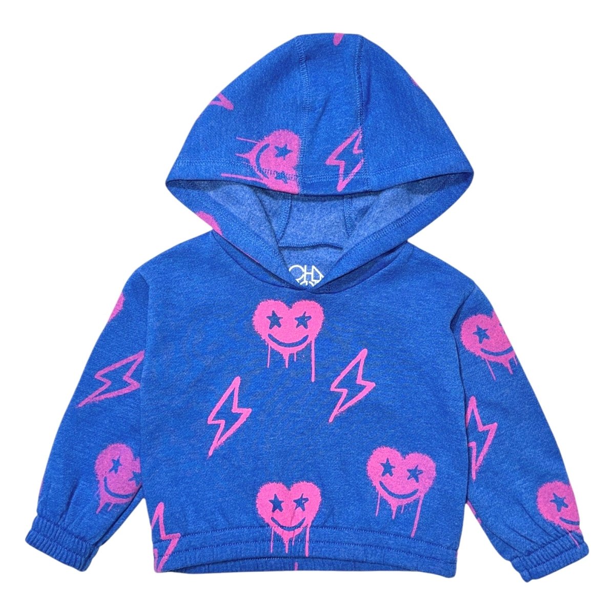 HEARTS & BOLT HOODIE - HOODIES