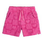 HEARTS CHECKERED TERRY RESORT SHORTS (PREORDER) - APPAMAN